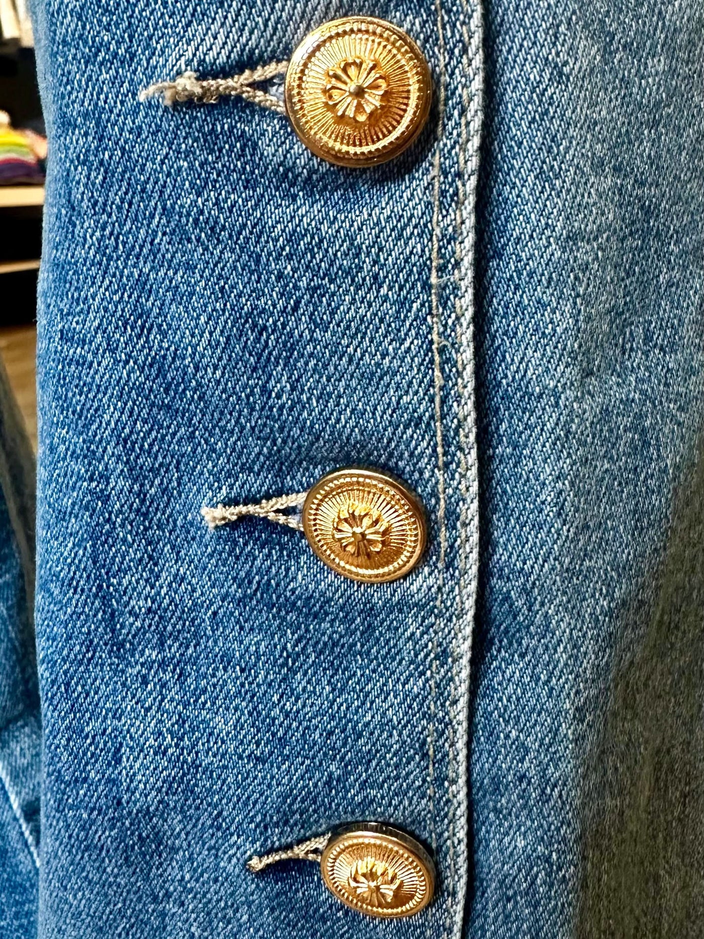 Brooklyn Button Flare Jean