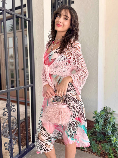 Cancun Crochet Tie Top