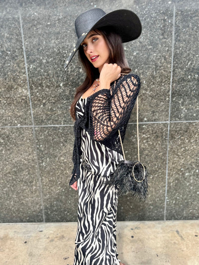 Cancun Crochet Tie Top