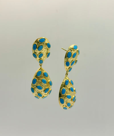 Capri Cascade Drop Earrings