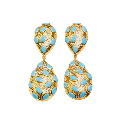 Capri Cascade Drop Earrings
