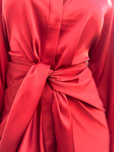 Celeste Wrap Maxi Dress