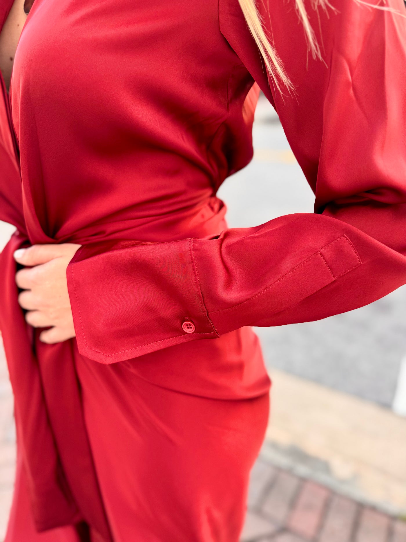 Celeste Wrap Maxi Dress