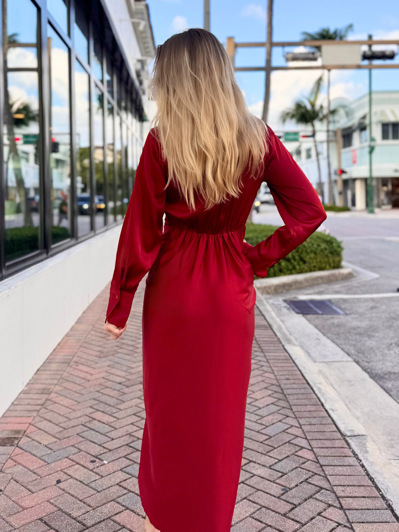 Celeste Wrap Maxi Dress