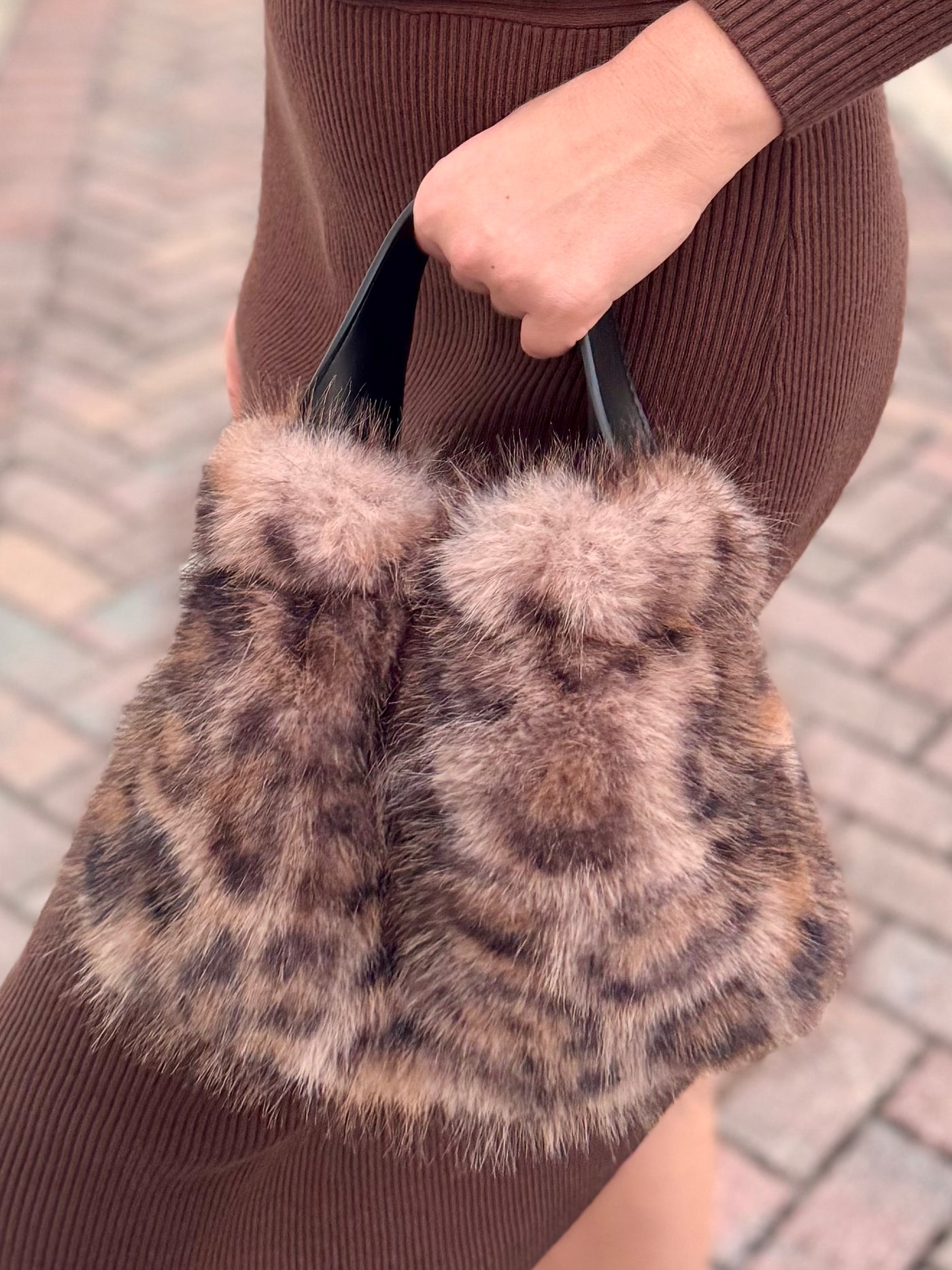 Chelsea Cheetah Mini Bucket Bag