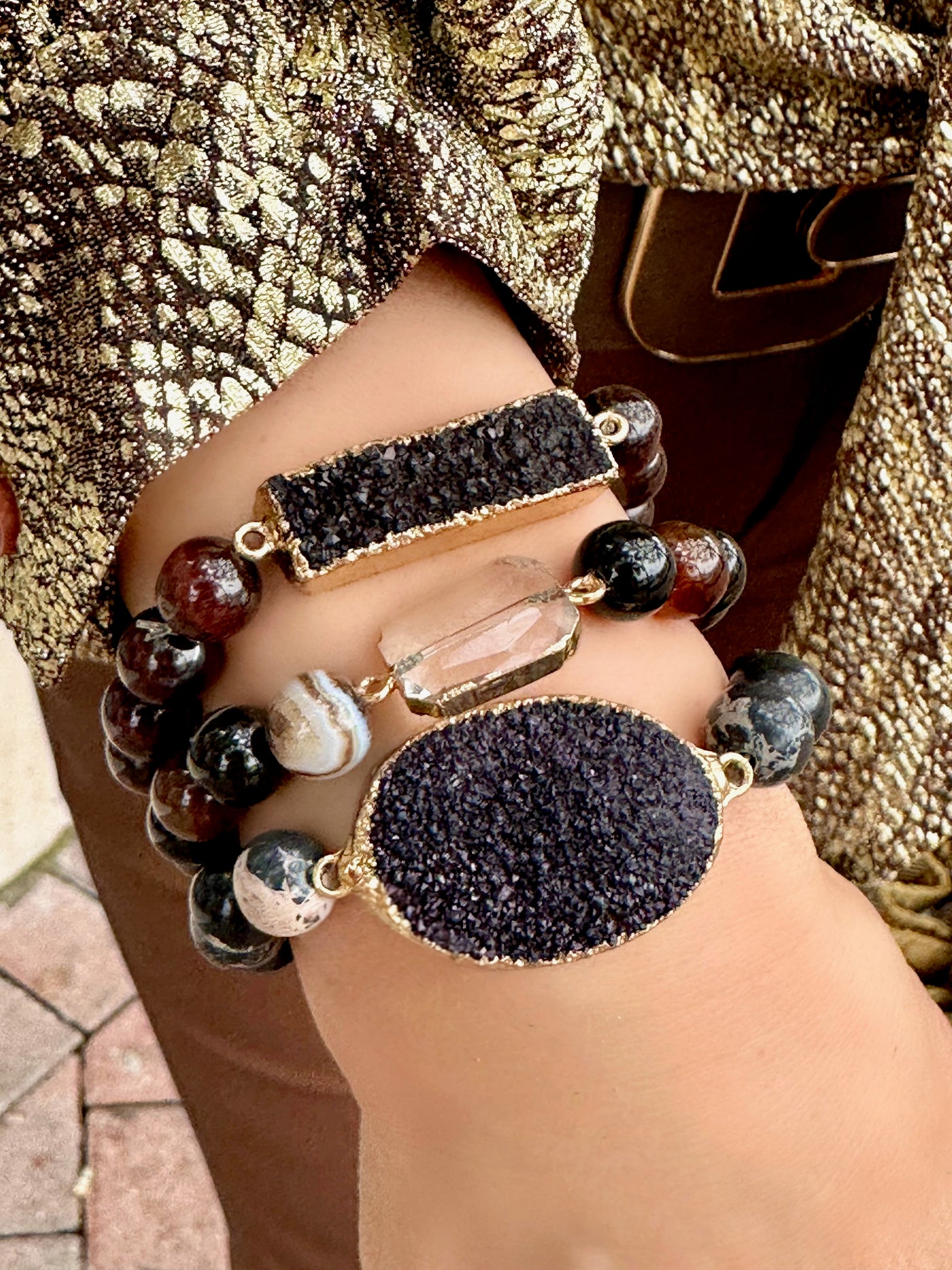 Coffee Stretch Bracelet