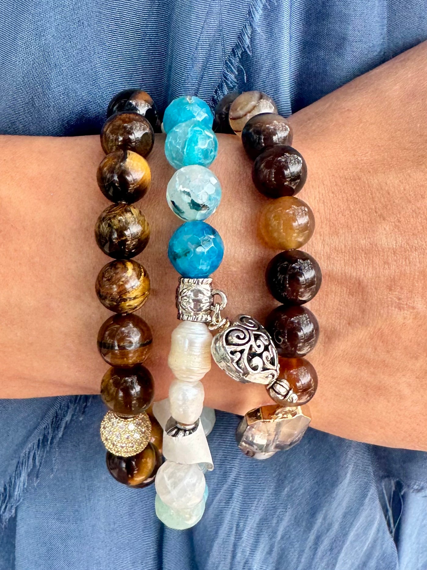 Coffee Stretch Bracelet