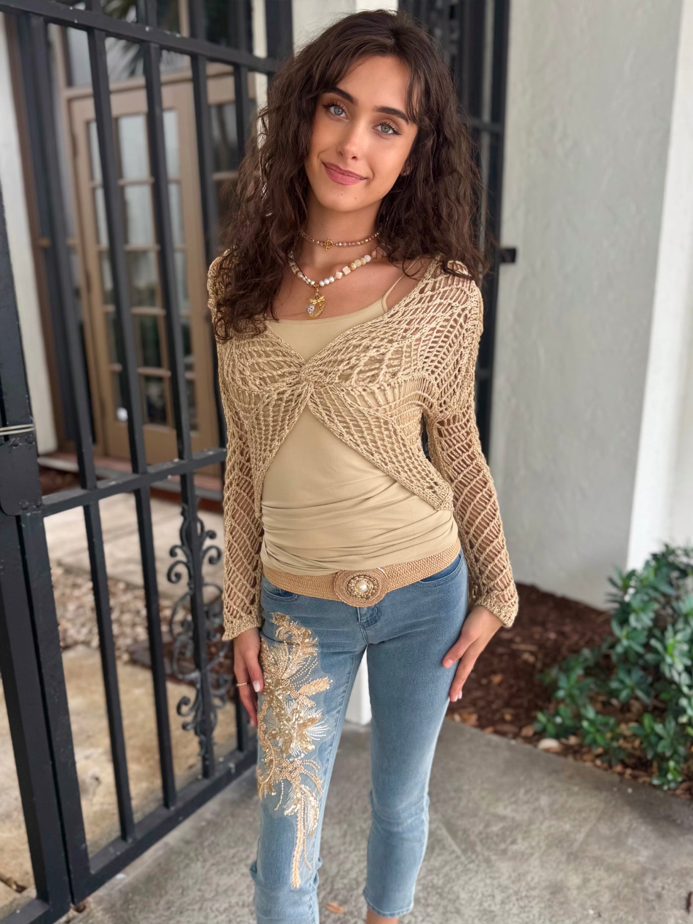 Cyprus Crochet Twist Top