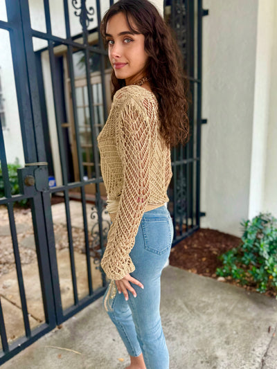 Cyprus Crochet Twist Top