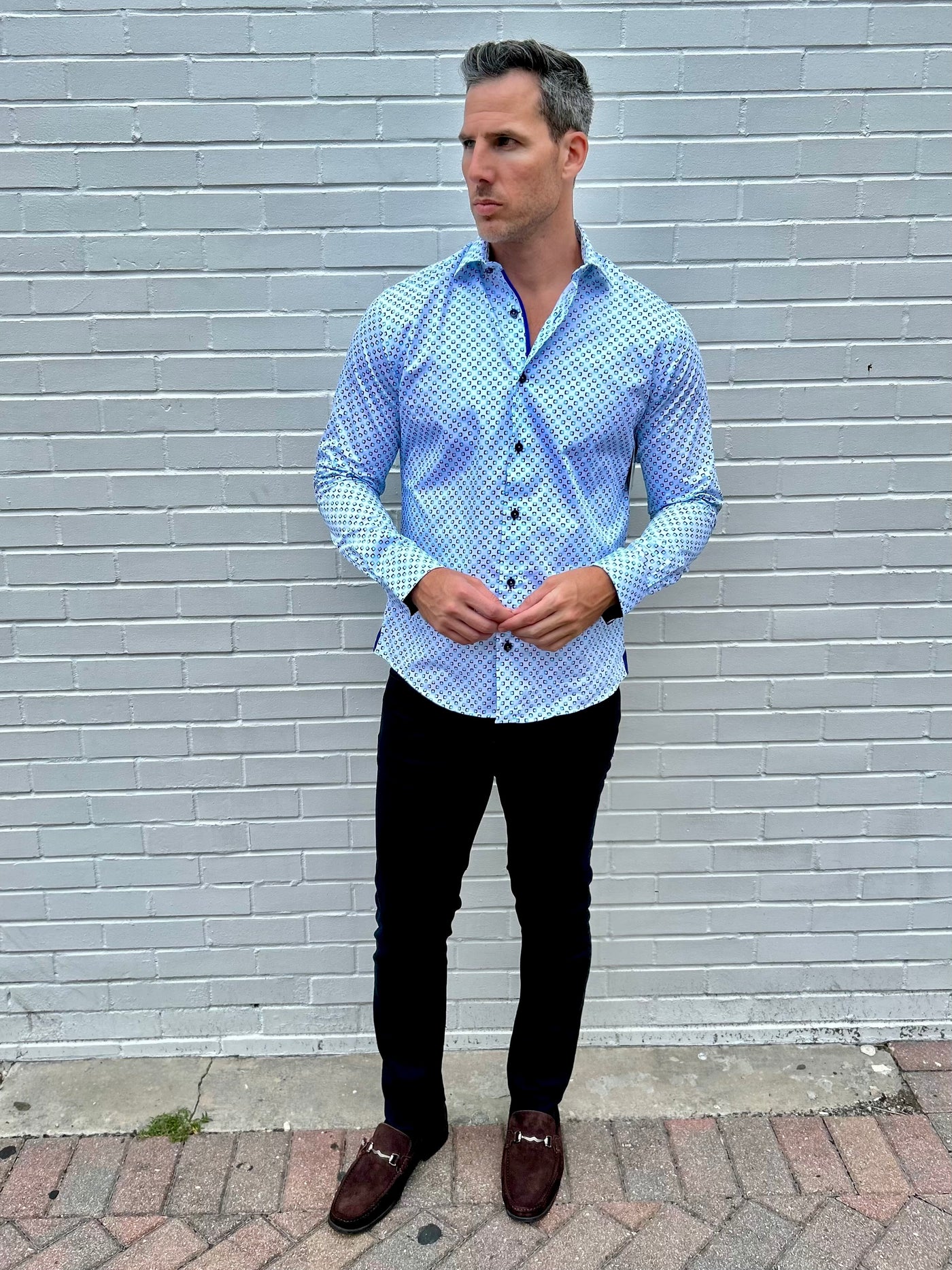 Darren Long Sleeve Button Down