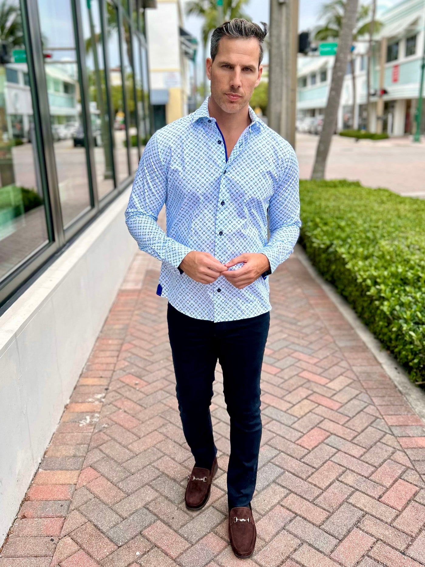 Darren Long Sleeve Button Down
