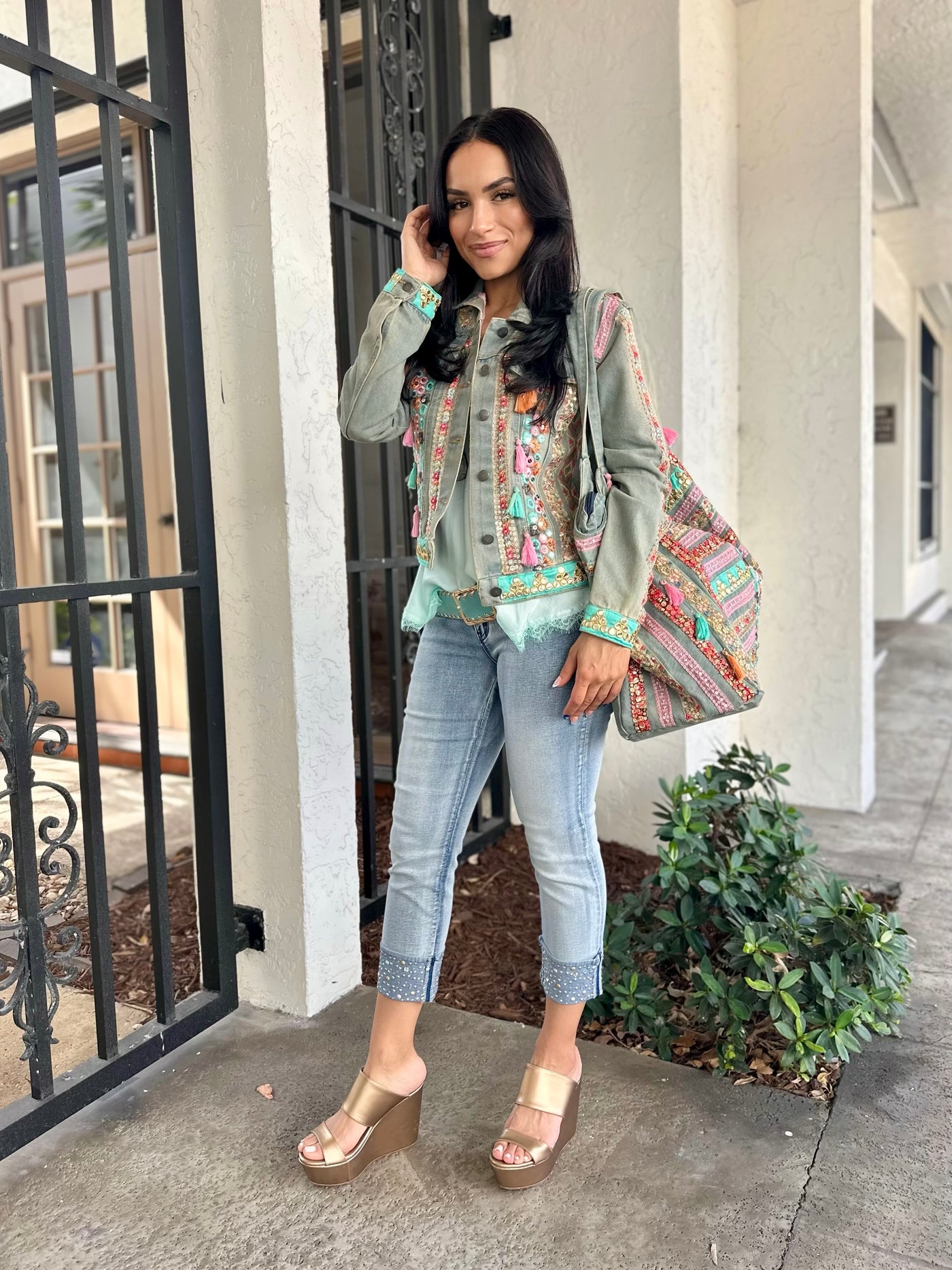 Daydream Denim Tote Bag