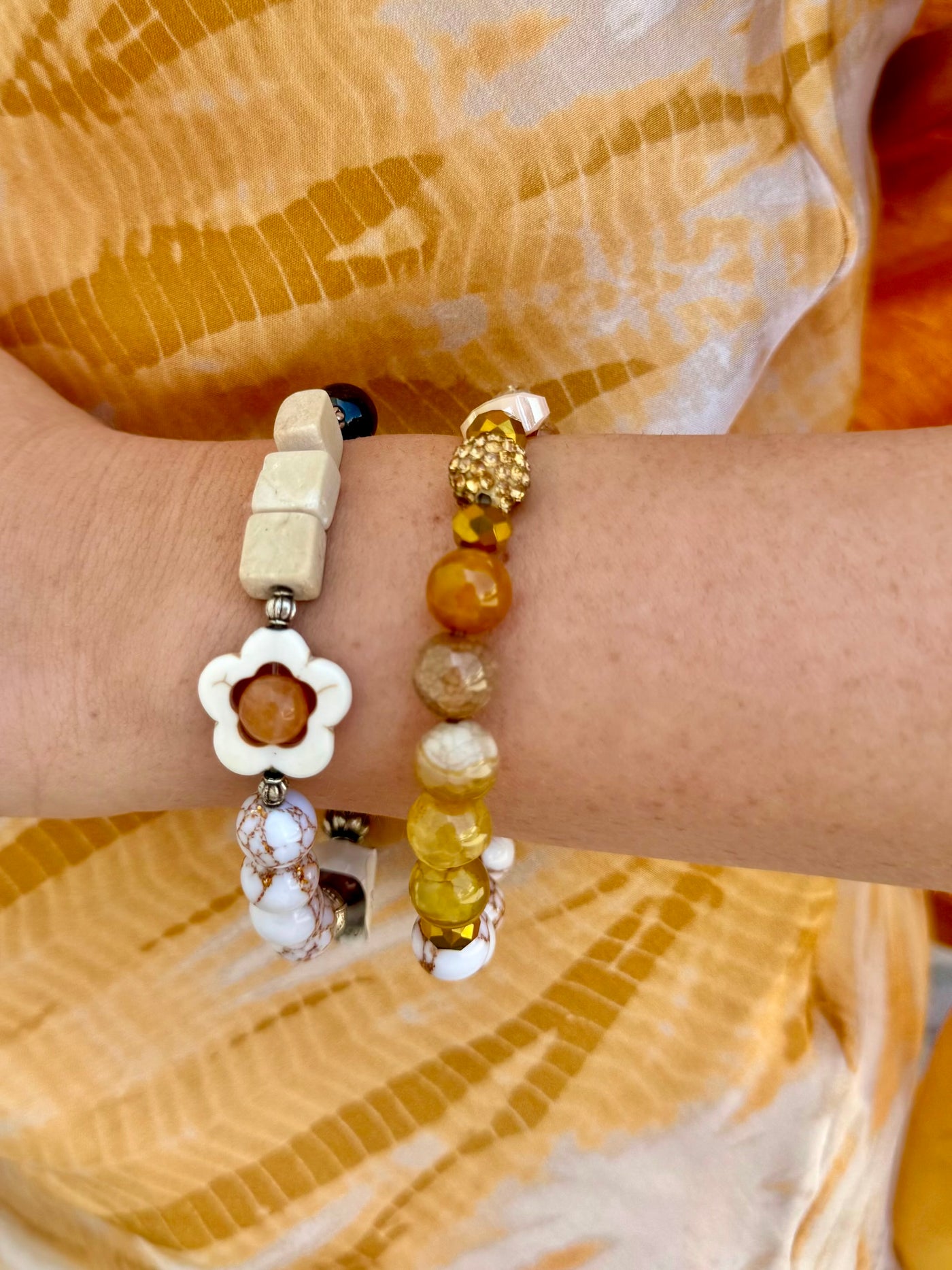 Delicia Daisy Stretch Bracelet