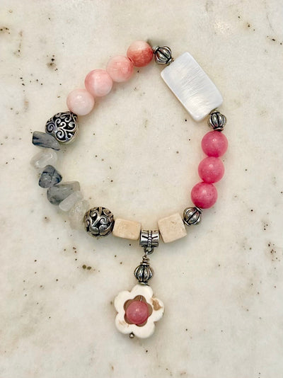 Delinah Daisy Stretch Bracelet