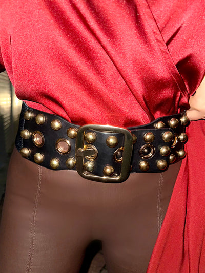 Denise Stretch Buckle Belt