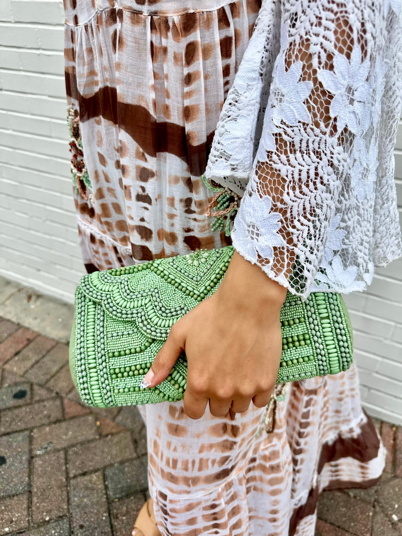 Eden Meadows Clutch Bag