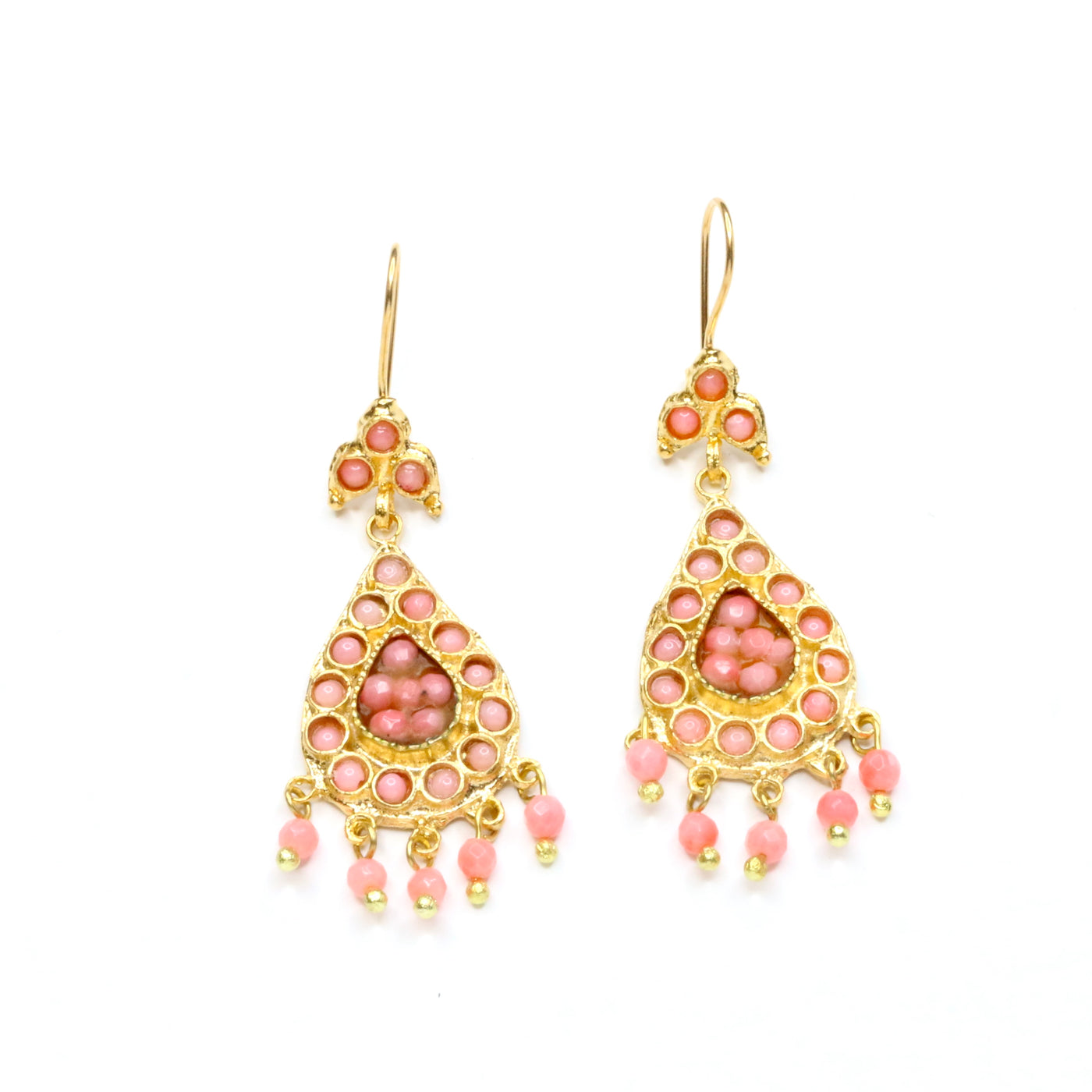 Festival Bloom Beaded Drop Earring