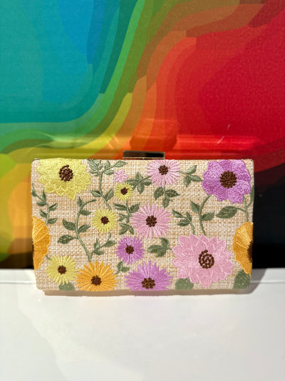 Blooming Box Clutch