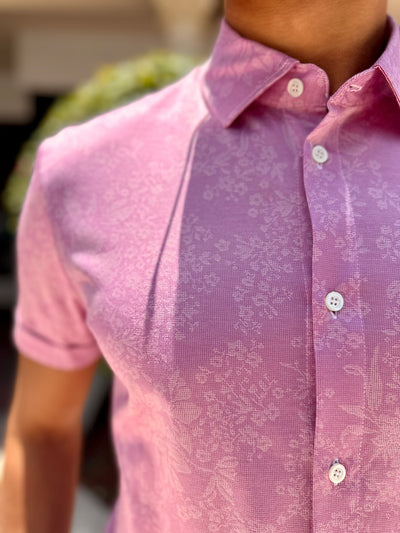 Field of Flowers Short Sleeve Button Down