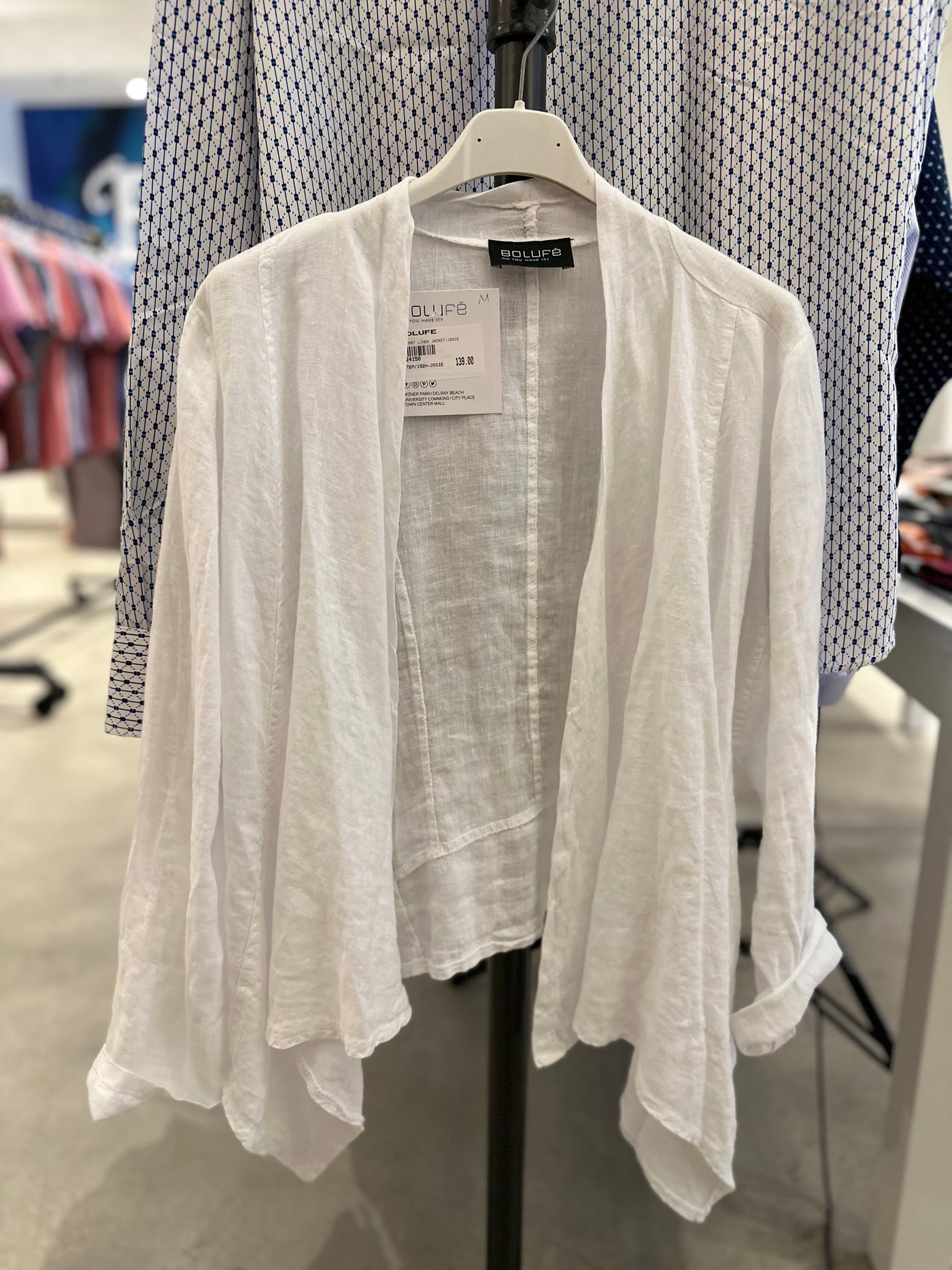 Josie Linen Jacket