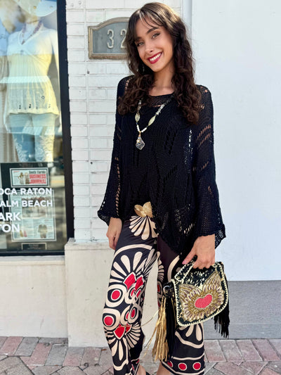 Key Lime Wide Leg Pants