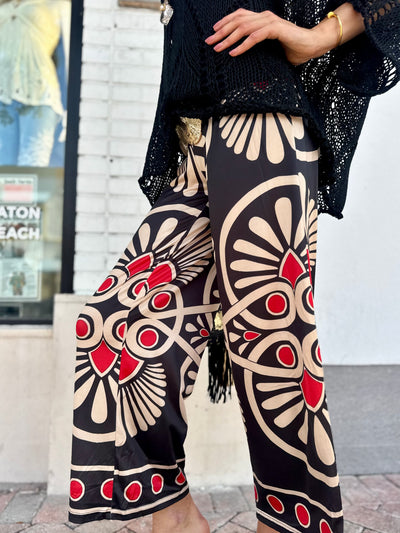 Key Lime Wide Leg Pants