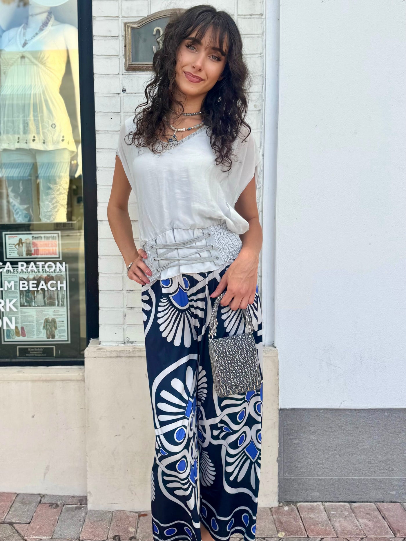 Key Lime Wide Leg Pants