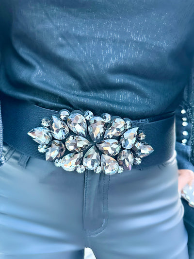 Kiss From a Feather Stretch Belt