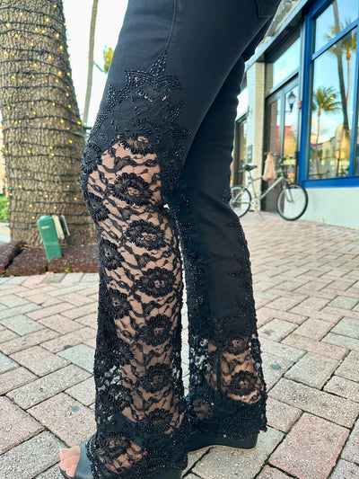 Midnight Lace Jeans