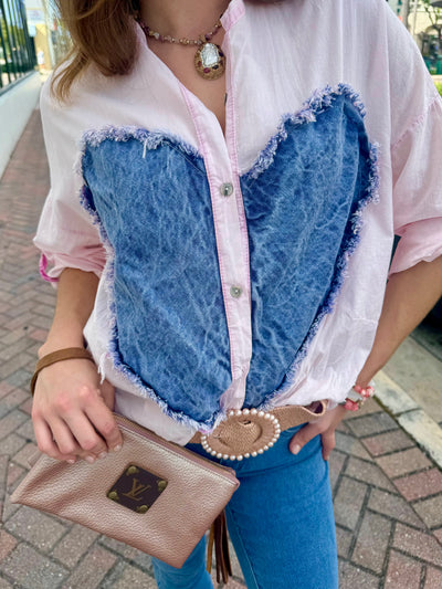 Moxie Upcycled Crossbody Purse