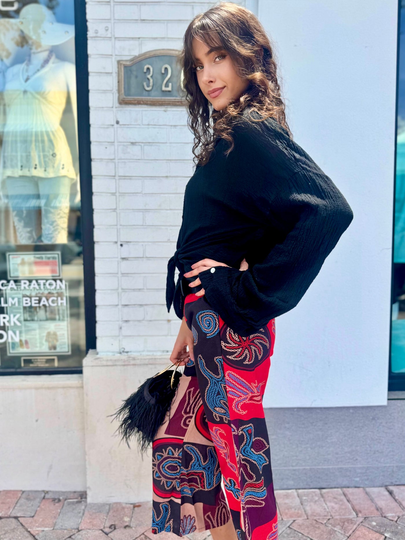 Nomad Soul Embroidered Wide Leg Pants