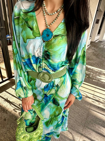 Paige Pearl Buckle Belt