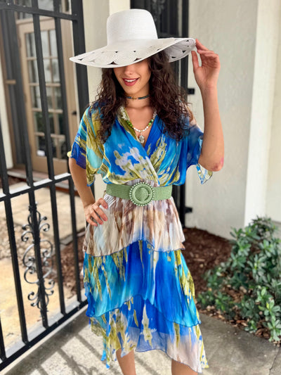 Paige Pearl Buckle Belt