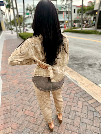 Palermo Linen-Feel Pants