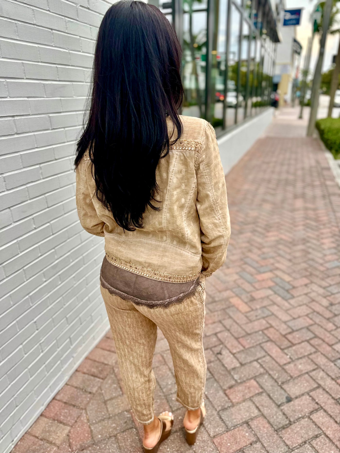 Palermo Linen-Feel Pants