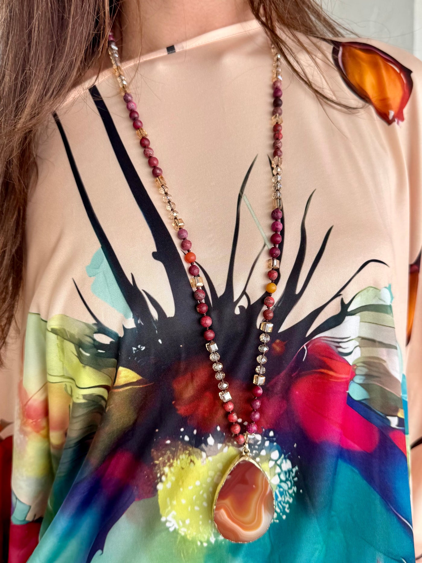 Pinot Noir Pendant Necklace