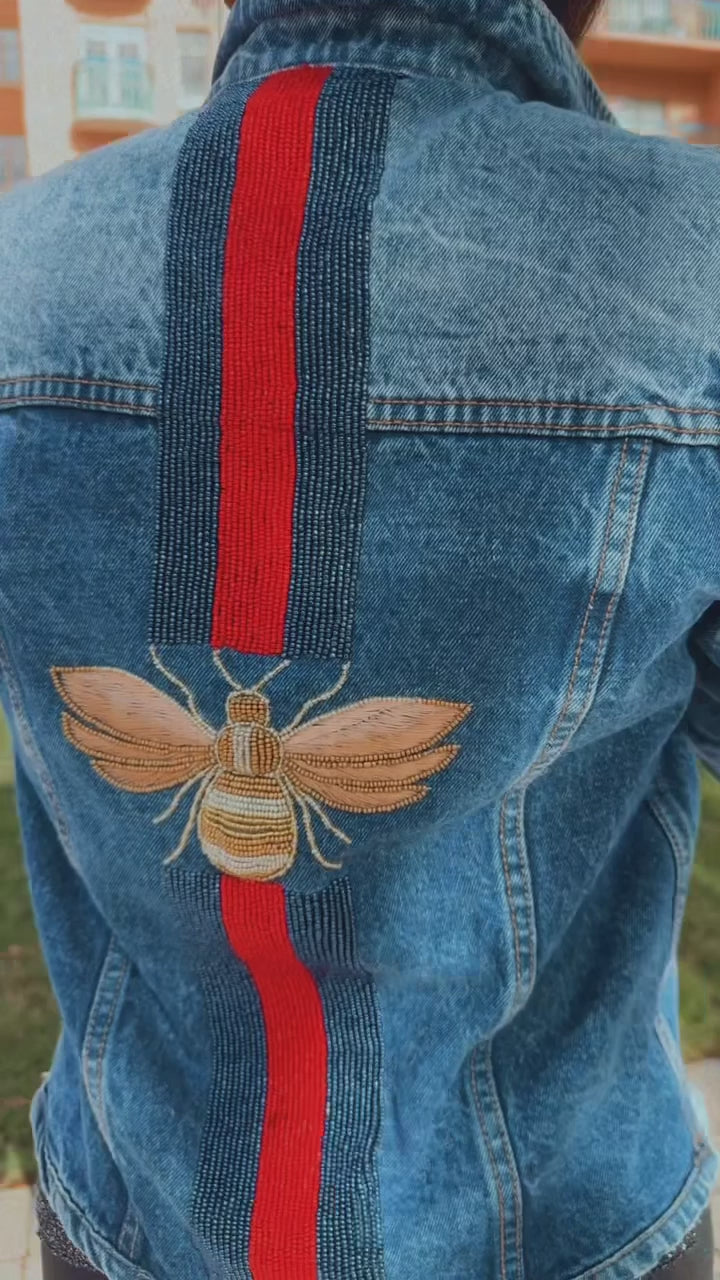Golden Bee Denim Jacket