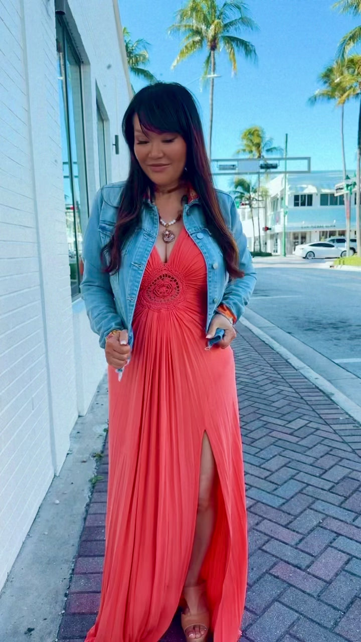 Roma In Spring Denim Jacket