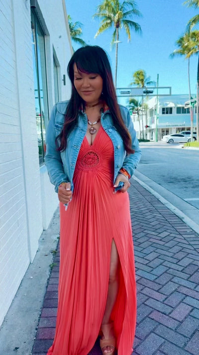 Roma In Spring Denim Jacket