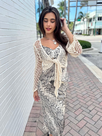 Sands of Serpent Cami and Skirt Set