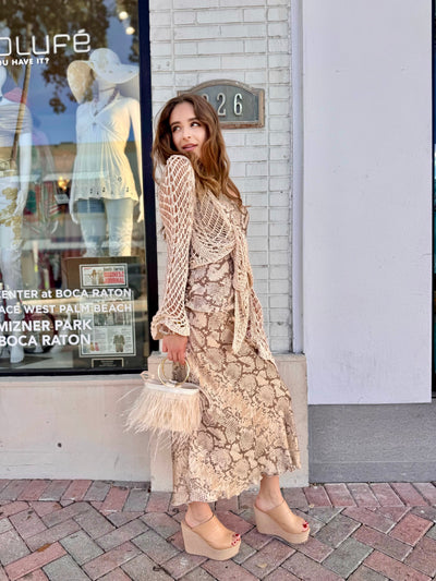 Sands of Serpent Cami and Skirt Set