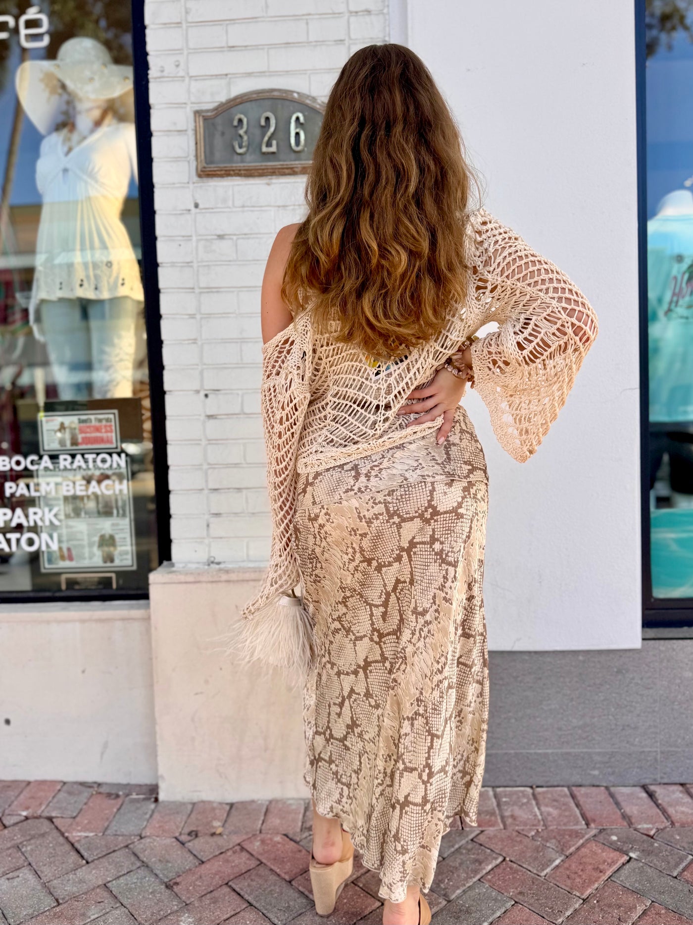 Sands of Serpent Cami and Skirt Set