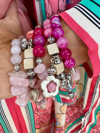 Seleen Stretch Heart Bracelet