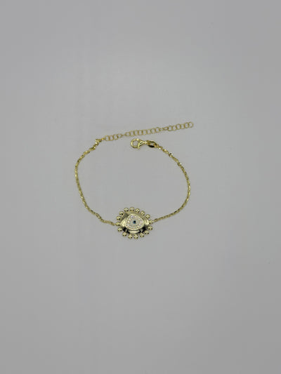 Solaris Evil Eye Charm Bracelet