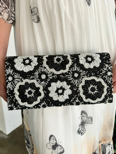 Spring Breeze Beaded Clutch