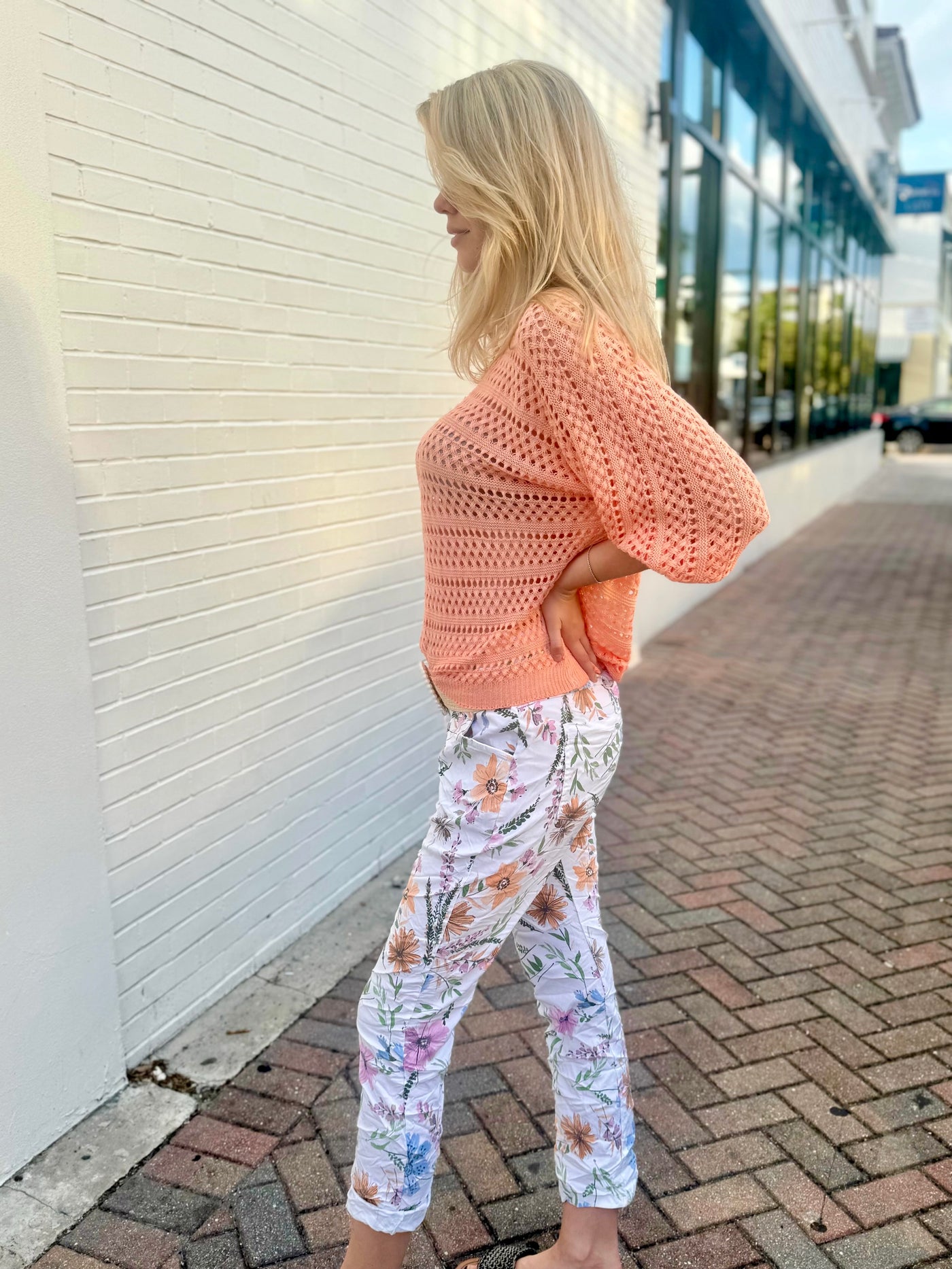 Spring in Bloom Jogger Pants