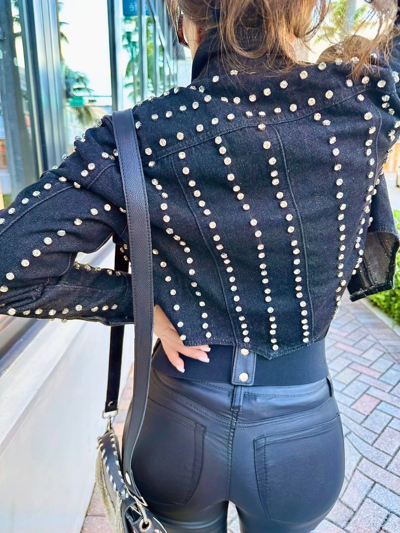 Starstruck Studded Denim Jacket