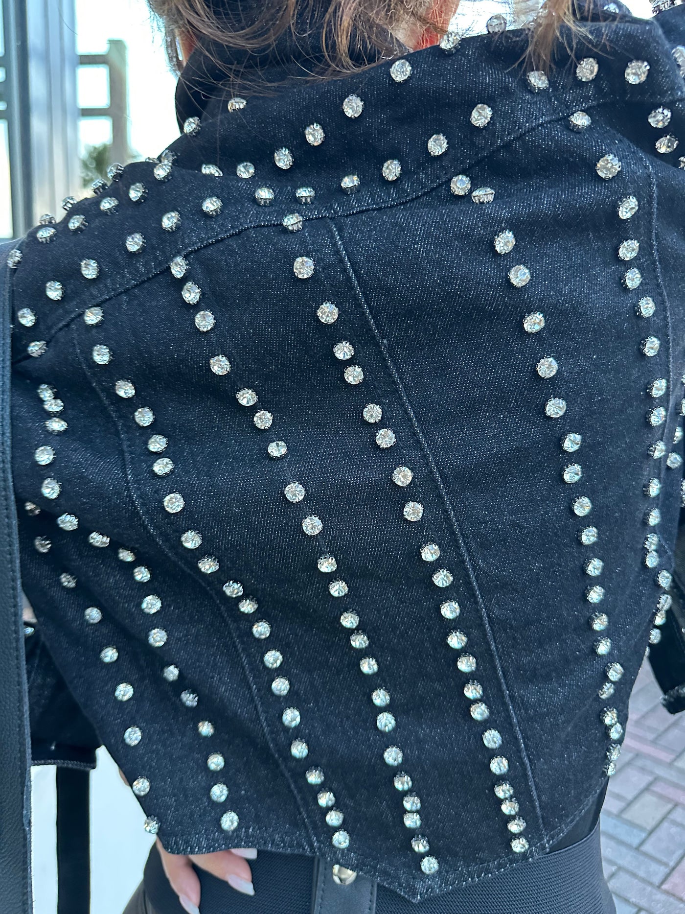 Starstruck Studded Denim Jacket