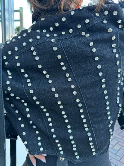 Starstruck Studded Denim Jacket