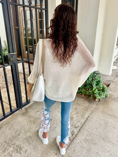 Summer Sunshine Embroidered Jeans